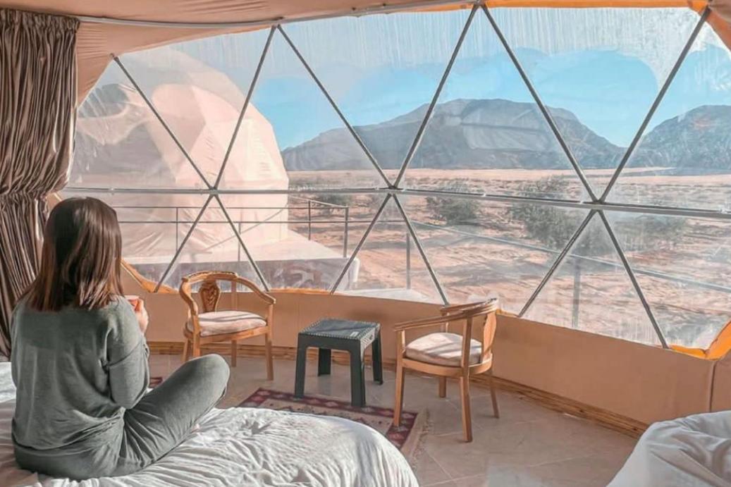 Adel Rum Camp Bubbles Wadi Rum Exteriér fotografie