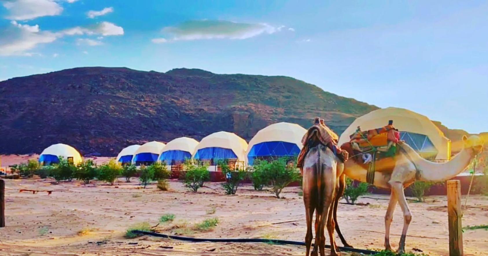 Adel Rum Camp Bubbles Wadi Rum Exteriér fotografie